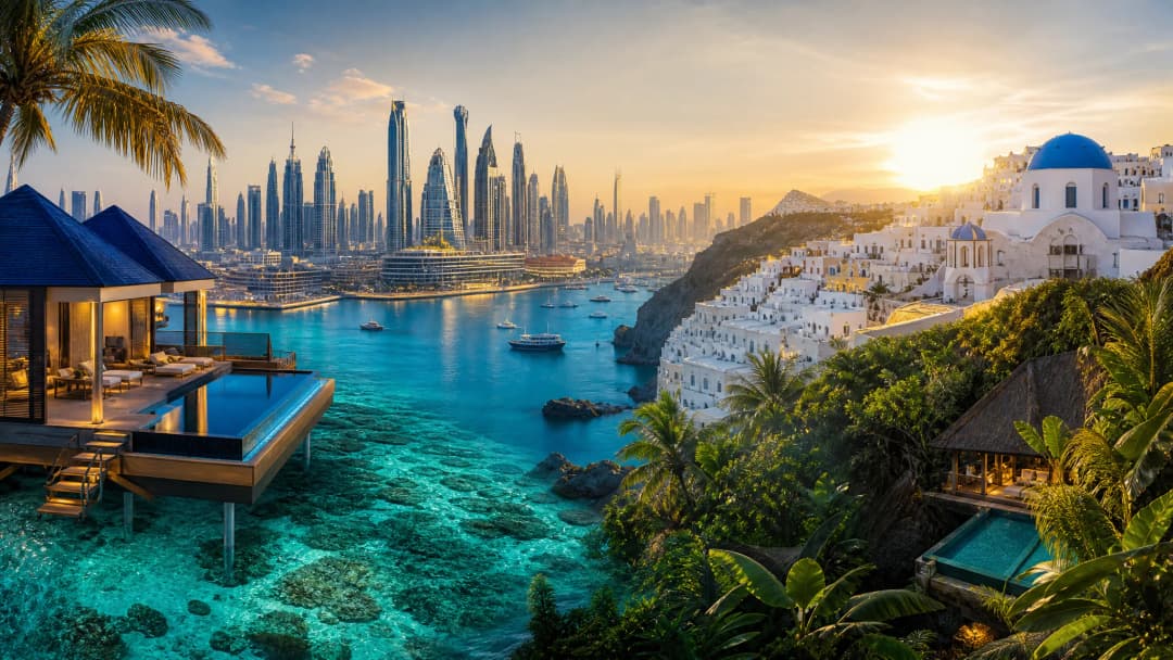 Sales.Travel curated premium destinations — islands, cities and resorts worth flying to right now