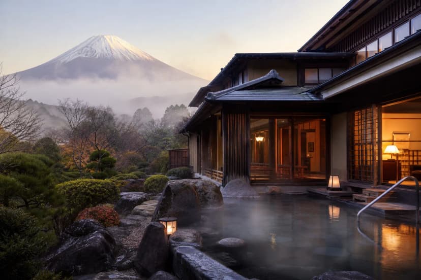 Gora Kadan — historic ryokan surrounded by Hakone mountain hot springs