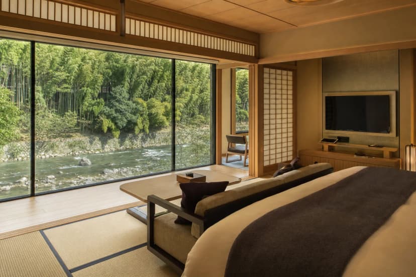 Suiran — luxury ryokan in Kyoto overlooking Arashiyama and bamboo groves