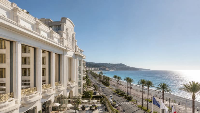 Hyatt Regency Nice Palais — Art Deco façade on Promenade des Anglais