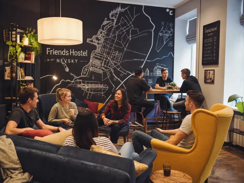 Friends Nevsky Hostel — stylish budget option in the heart of Petersburg