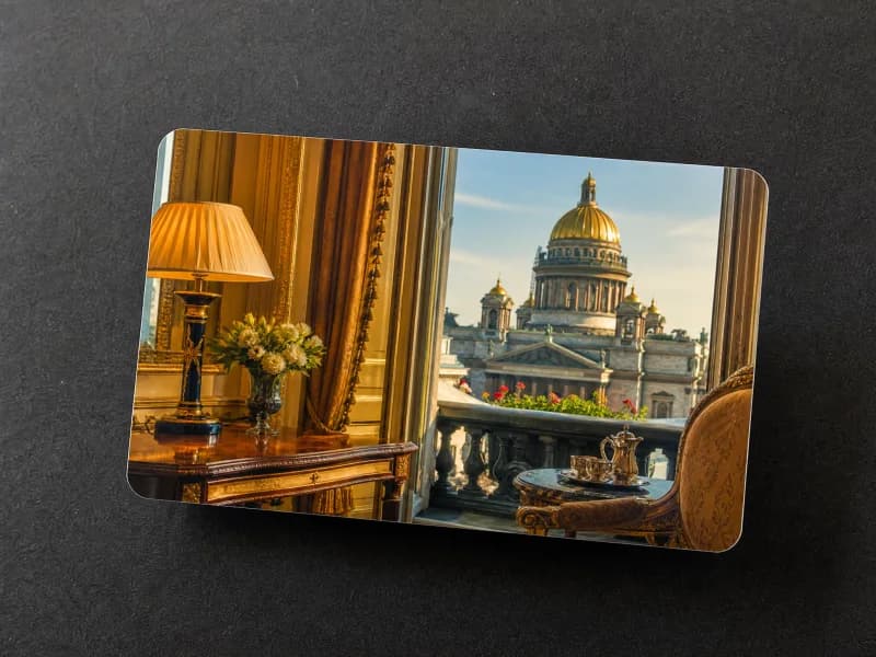 Hotel Astoria — legendary historic hotel with views of St. Isaac's Cathedral