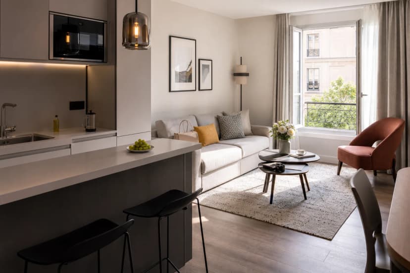 Aparthotel Adagio Montmartre — stylish apartments with kitchens and the warm atmosphere of Parisian Montmartre