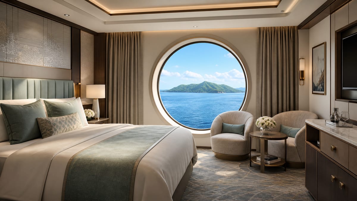 Cabin Oceanview — With porthole · 18—20 m²