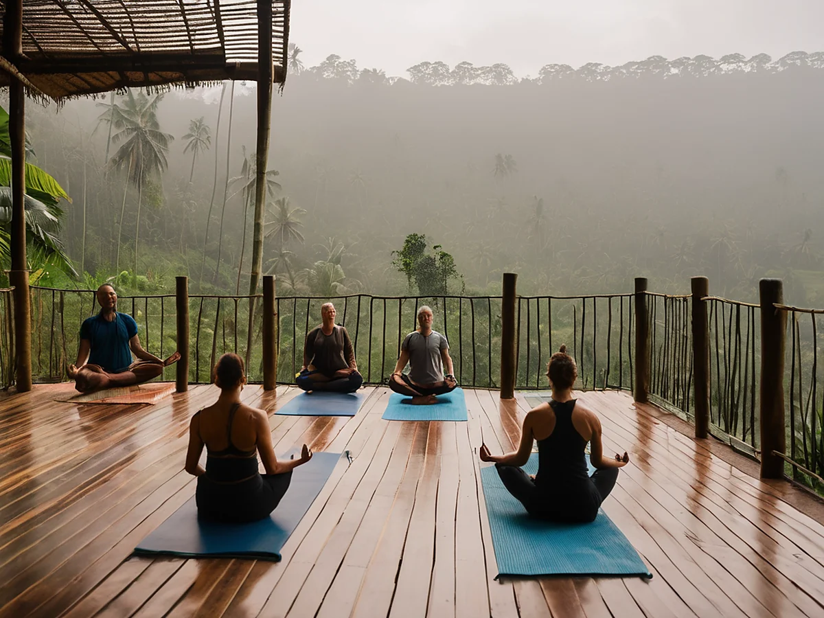 Yoga retreat in Ubud