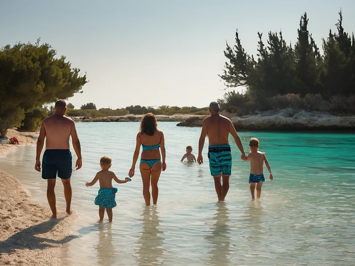 Nissi Beach Ayia Napa — iconic beach with crystal water, white sand and sunny Cyprus