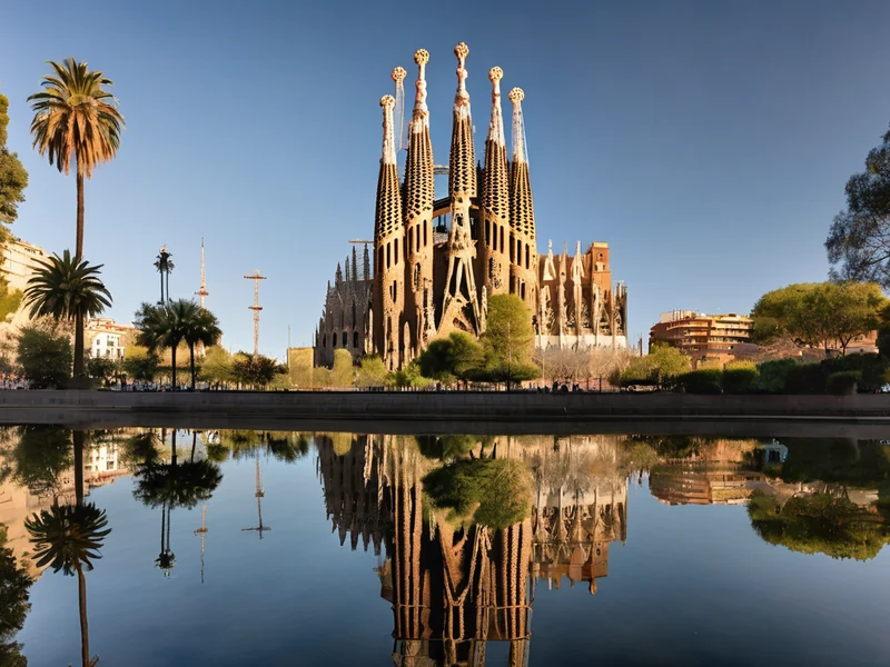 Sagrada Família — Antoni Gaudí's basilica in Barcelona with stained glass and soaring towers