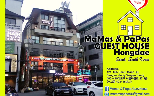 Mamas and Papas Guesthouse and Apartments in Seoul